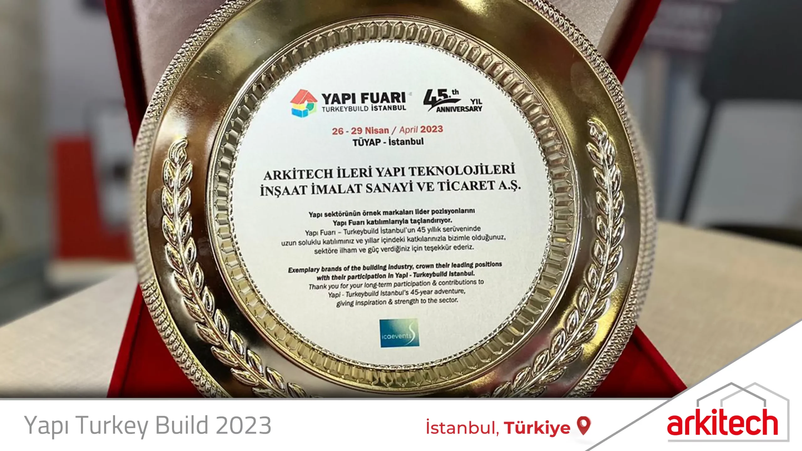 Turkey Build 2023 Ödül 3