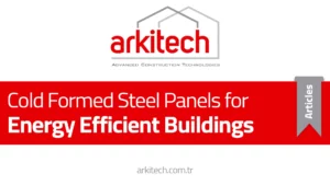Kaltgeformte Stahlplatten für energieeffiziente Gebäude